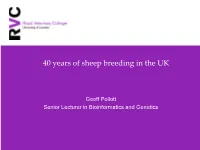 Sheep Breeds Survey