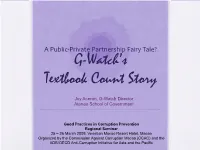 Textbook Count Story