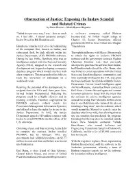 Obstruction of Justice: Exposing the Inslaw Scandal and Related Crimes by Karen Bixman – Media Bypass Magazine