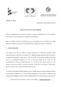 Pluna C/ Los Cipreses