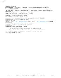 Subject: : 4A Issue From: Brett M. Kavanaugh ( CN=Brett M