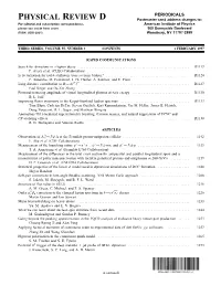 Table of Contents (Print)