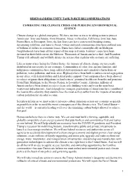 Unity Task Force Recommendations