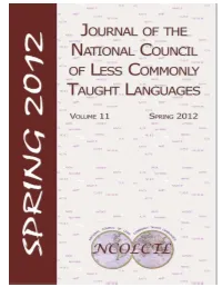 Volume 11 JNCOLCTL Final Online.Pdf
