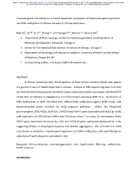 Assocication of Hepatocyte Gene Expression and DNA