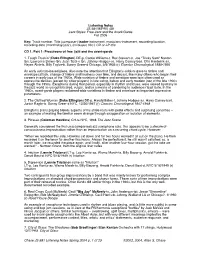 Free Jazz CD Listening Notes-Chase