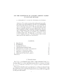 On the Existence of Almost Greedy Bases in Banach Spaces
