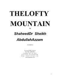 Who Was Abdullah Azzam?