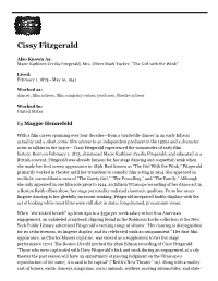 Cissy Fitzgerald