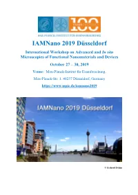 Iamnano2019 Finalprogram 23