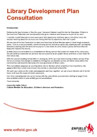 Library Development Plan Consultation (PDF)