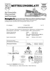 Mitteilungsblatt