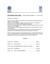 Dive Theory Guide