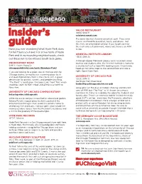 Insider's Guide