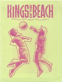 Kings of the Beach - DOS - Manual.Pdf