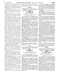 CONGRESSIONAL RECORD— Extensions of Remarks E499 HON