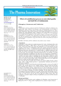 Effect of Tyndallisation Process on Microbial Quality and Shelf Life of Gulabjamun