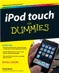 Ipod Touch Ipod Touch
