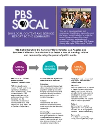 Local Content and Service Report 2012 Empty Template