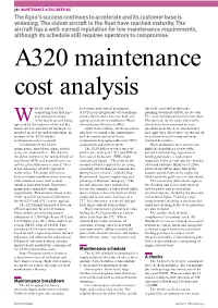 The A320's Success Continues to Accelerate and Its Customer Base Is