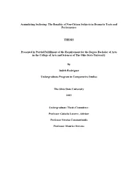 Assimilating Suffering: the Banality of Non-Citizen Subjects in Dramatic Texts and Performance