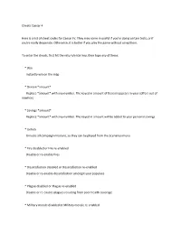 Cheats Caesar 4 Here Is a List of Cheat Codes for Caesar IV. They May