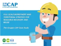 Gruppo CAP Case Study SUMMARY