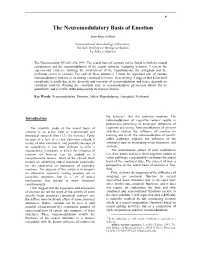 The Neuromodulatory Basis of Emotion