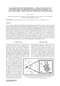 Change-Detection in Western Kenya