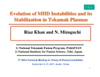R Khan MHD Instability Trmpriqw