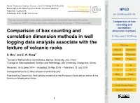Comparison of Box Counting and Correlation Dimension Methods In