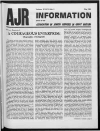 INFORMATION ISSUED by the Affooaim W Mnsh RERKOS H OSAT OUTAK