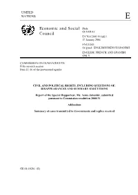 Report-SR Extrajudicial Executions