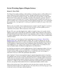 Seven Warning Signs of Bogus Science