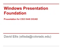 Windows Presentation Foundation