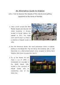 An Alternative Guide to Kraków A.K.A
