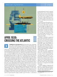 Crossing the Atlantic