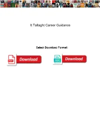 It Tallaght Career Guidance