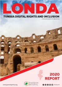 Tunisia Digital Rights & Inclusion 2020 Report.Cdr