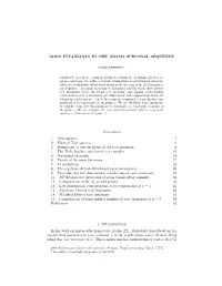 ROOT INVARIANTS in the ADAMS SPECTRAL SEQUENCE Contents