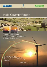 India Country Report on Smart Grids