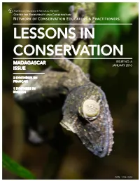 Lessons in Conservation Issue No