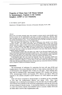 Properties of Mouse Inner Cell Masses Isolated by Immunosurgery, Exposure to the Calcium Ionophore A23187 Or Low Osmolarity