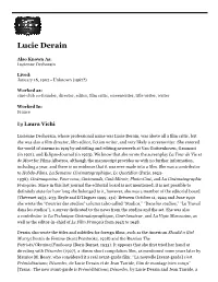 Lucie Derain