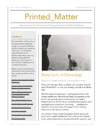 Printed Matter