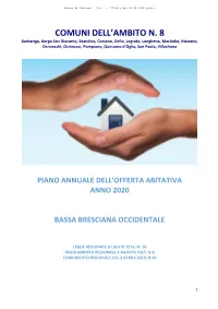 Comuni Dell'ambito N. 8