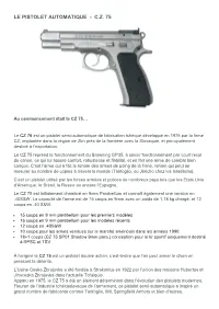 Le Pistolet Automatique - C.Z