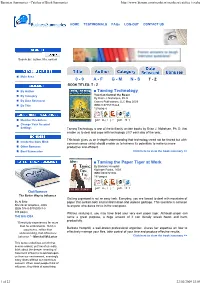 Business Summaries - Catalog of Book Summaries
