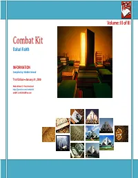 Combat Kit (Bahai Faith)
