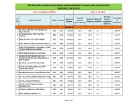 Phase-1 DEVELOPMENT WORKS REGARDING PRIME MINISTER's